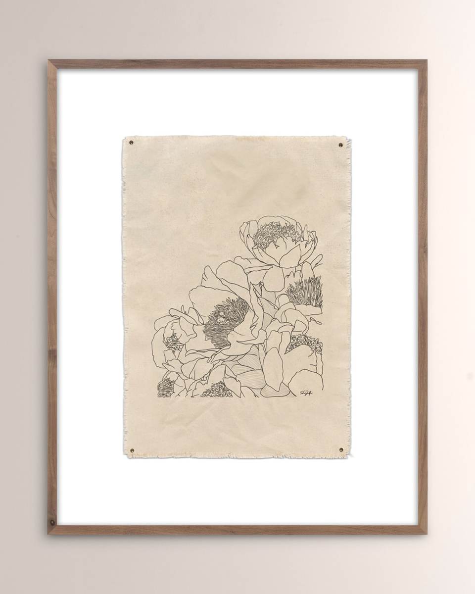 "Iceland Poppies" Framed Giclee by Shaina Page